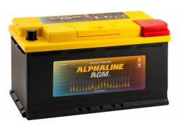 Аккумулятор автомобильный AlphaLINE AGM 105R 950 А обр. пол. 105 Ач (AX 60520)