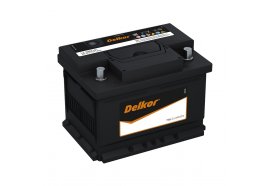 Аккумулятор автомобильный DELKOR Euro 62.0 L2 (56219) 620 А обр. пол. 62Ач