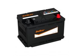 Аккумулятор автомобильный DELKOR Euro 80.0 LB4 (58039) 730 А обр. пол. 80Ач