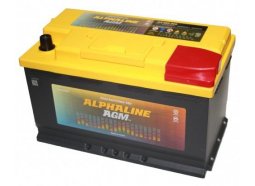 Автомобильный аккумулятор AlphaLINE AGM L4 (AX 580800) 80 А.ч Обратная полярность 