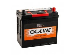 Аккумулятор автомобильный AlphaLINE 55L (70B24R) 500 А прям. пол. 55 Ач (MF 70B24R)