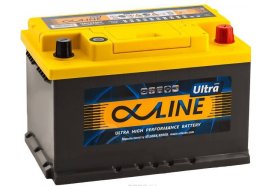 Аккумулятор автомобильный AlphaLINE Ultra 74RS 750 А обр. пол. 74 Ач (UMF 57400)