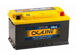 Аккумулятор автомобильный AlphaLINE Ultra 80RS 800 А обр. пол. 80 Ач (UMF 58000)