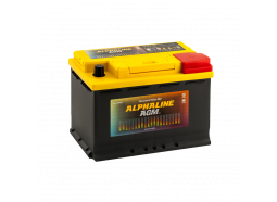 Аккумулятор автомобильный AlphaLine AGM AX D31L (90) обр. 12В 90Ач 800А
