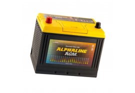 Аккумулятор автомобильный AlphaLINE AGM D26L 75R с бортом 720 А обр. пол. 75 Ач (AX D26L)