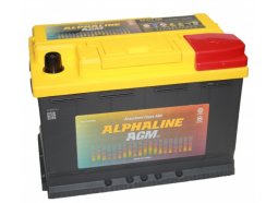 Аккумулятор автомобильный AlphaLINE AGM 70R 760 А обр. пол. 70 Ач (AX 570 760/570 020)