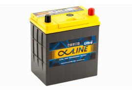 Аккумулятор автомобильный AlphaLINE Ultra 50L (55B19R) 440 А прям. пол. 50 Ач (UMF 55B19L)