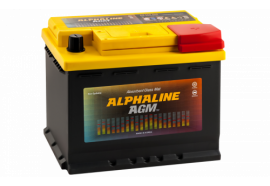 Автомобильный аккумулятор AlphaLINE AGM L2 (AX560680/56020) 60 А.ч Обратная полярность 