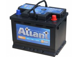 Аккумулятор автомобильный ATLANT 60 A/ч обратная полярность (евро.)