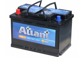 Аккумулятор автомобильный ATLANT 75 А/ч прямая полярность (росс.)