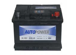 Аккумулятор автомобильный AUTOPOWER 56 А/ч 556 400 048 F56-L2 обратная полярность