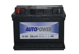 Аккумулятор автомобильный AUTOPOWER 56 А/ч 556 401 048 F56-L2X прямая полярность