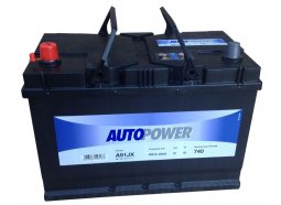 Аккумулятор автомобильный AUTOPOWER 91 А/ч 591 401 074 A91JX прямая полярность (АЗИЯ)