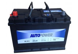 Аккумулятор автомобильный AUTOPOWER 91 А/ч 591 401 074 A91JX прямая полярность (АЗИЯ)