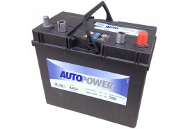 Аккумулятор автомобильный AUTOPOWER 45 А/ч А45J обратная полярность (ASIA тонк. клеммы)