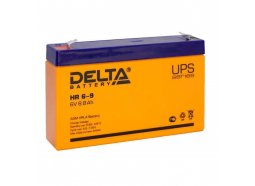 Мото-аккумулятор Delta HR 6-9(6V-9A 151x34x94)