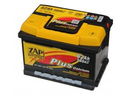 ZAP PLUS 6CT -62 Ah 562 58 низкий обратная полярность