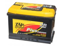 ZAP PLUS 6CT -75 Ah 575 20 обратная полярность