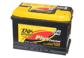 ZAP PLUS 6CT -75 Ah 575 20 обратная полярность 