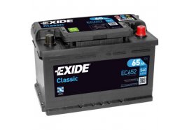 Автомобильный аккумулятор Exide Classic EC652 65 А.ч Обратная полярность, низкий