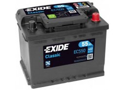Аккумулятор Exide Classic 55L 460A 242x175x190 EC551