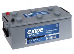 Аккумулятор Exide Heavy Professional 235 А·ч евро 1300А (518x276x242) EF2353