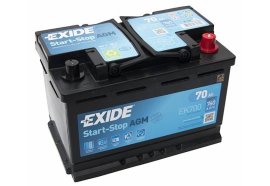 Аккумулятор автомобильный EXIDE Start-Stop AGM EK700 (70R) 760 А обр. пол. 70 Ач (EK700)