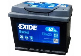Аккумулятор Exide Excell 62R (540A 242x175x190) EB620