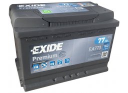 Аккумулятор автомобильный EXIDE Premium EA770 (77R) 770 А обр. пол. 77 Ач (EA770)