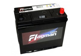 Автомобильный аккумулятор Flagman 70B24L 55 А.ч Азия, обратная полярность