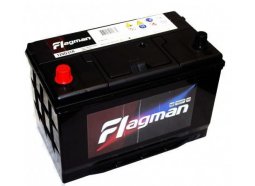 Автомобильный аккумулятор Flagman 115D31R 100 А.ч Азия, прямая полярность 
