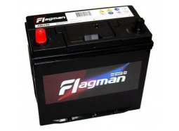 Автомобильный аккумулятор Flagman 70B24R 55 А.ч Азия, прямая полярность