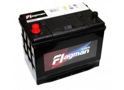 Автомобильный аккумулятор Flagman 95D26L 80 А.ч Азия, обратная полярность