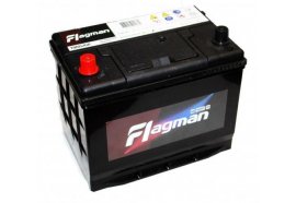 Автомобильный аккумулятор Flagman 95D26L 80 А.ч Азия, обратная полярность