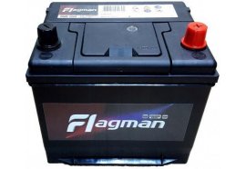 Автомобильный аккумулятор Flagman 26R-550 60 А.ч Азия, обратная полярность
