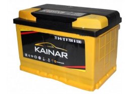 Аккумулятор для автомобиля KAINAR 77 А.ч Прямая полярность