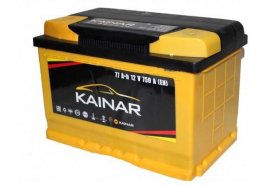 Аккумулятор для автомобиля KAINAR 77 А.ч Прямая полярность
