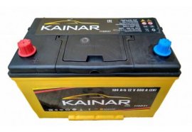 Аккумулятор для автомобиля KAINAR ASIA 100 А.ч 115D31R Прямая полярность