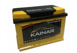 Аккумулятор для автомобиля KAINAR 75 А.ч Прямая полярность