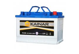 Аккумулятор для автомобиля KAINAR 75 А.ч Обратная полярность, низкий