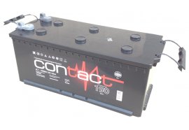 Аккумулятор автомобильный Contact 190 А/ч болт прямая полярность