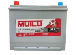 Автомобильный аккумулятор MUTLU SFB M2 SMF 80D26FR 70 A.ч Прямая полярность. Азия высокая
