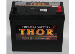 Аккумулятор автомобильный THOR 45 А/ч 60B24L обратная полярность, комб.кл.