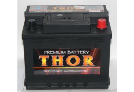 Аккумулятор автомобильный THOR 60 А/ч 56030 обратная полярность 