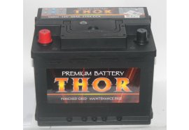 Аккумулятор автомобильный THOR 60 А/ч 56031 прямая полярность 