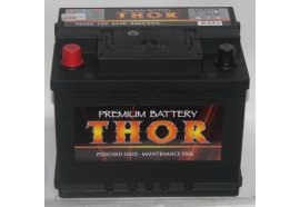 Аккумулятор автомобильный THOR 62 А/ч 56220 прямая полярность