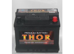 Аккумулятор автомобильный THOR 65 А/ч 56513 обратная полярность