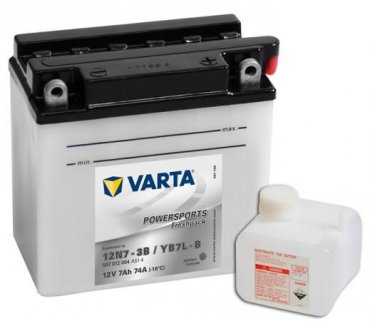 Varta Moto 6CT7 FP + электролит 507 012 004