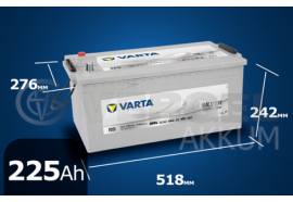 Аккумулятор автомобильный VARTA 225 А/ч N9 promotive silver