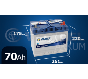 VARTA 70 А/ч E23 Blue Dynamic
